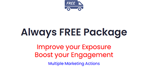 The always free package helps start your marketing journey ready for the next phase 